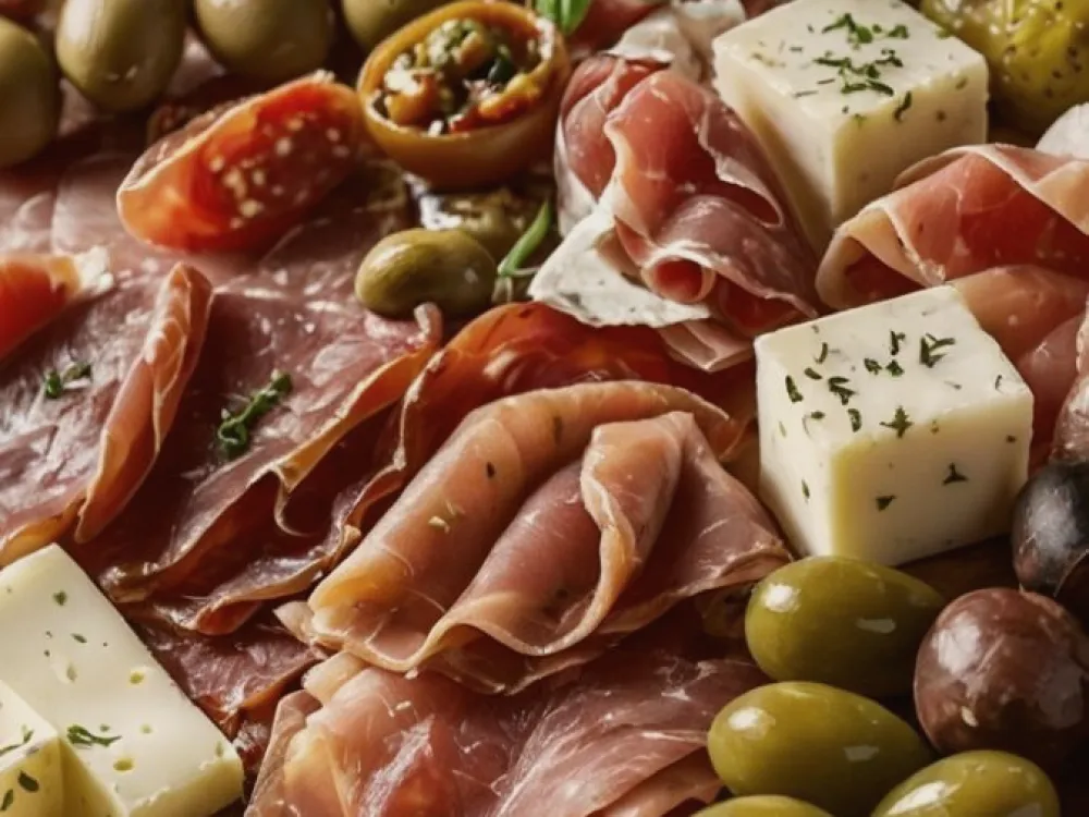 Assiette de charcuterie